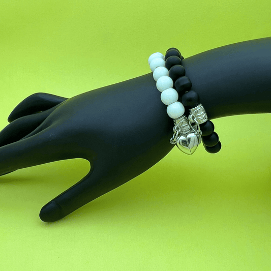 Dual Heart Unisex charm Bracelet