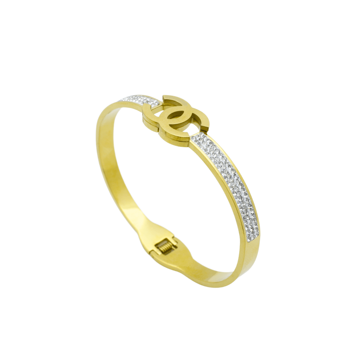 Gold Plated Interlocking Designer Bracelet1