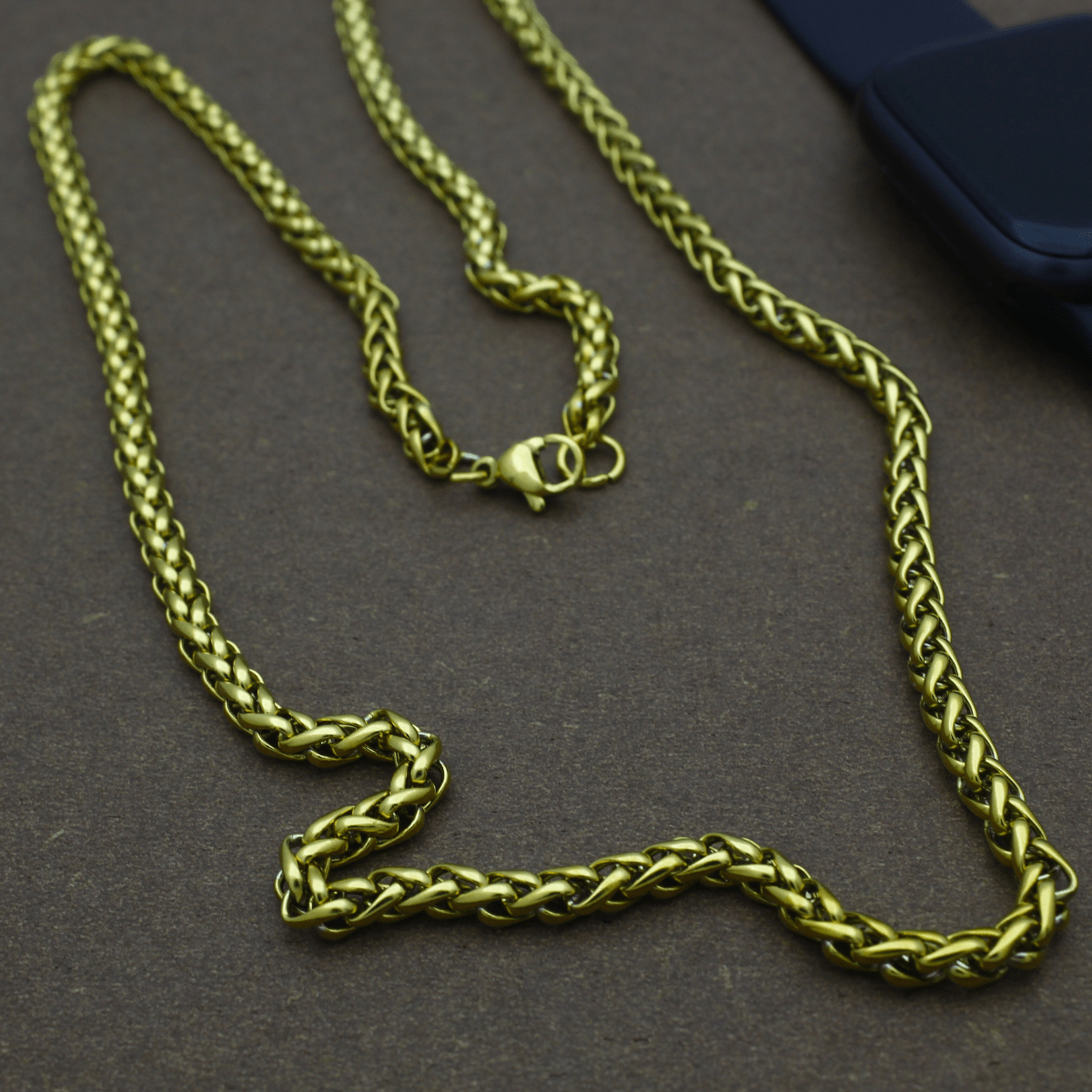Men’s Gold Plated Rope Chain