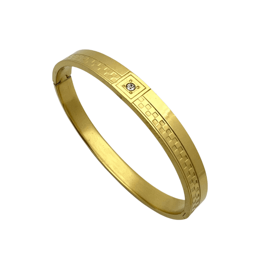 Men’s Kada with Stone Detailing